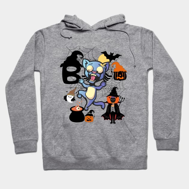 Halloween  COSTUME Hoodie by Myartstor 